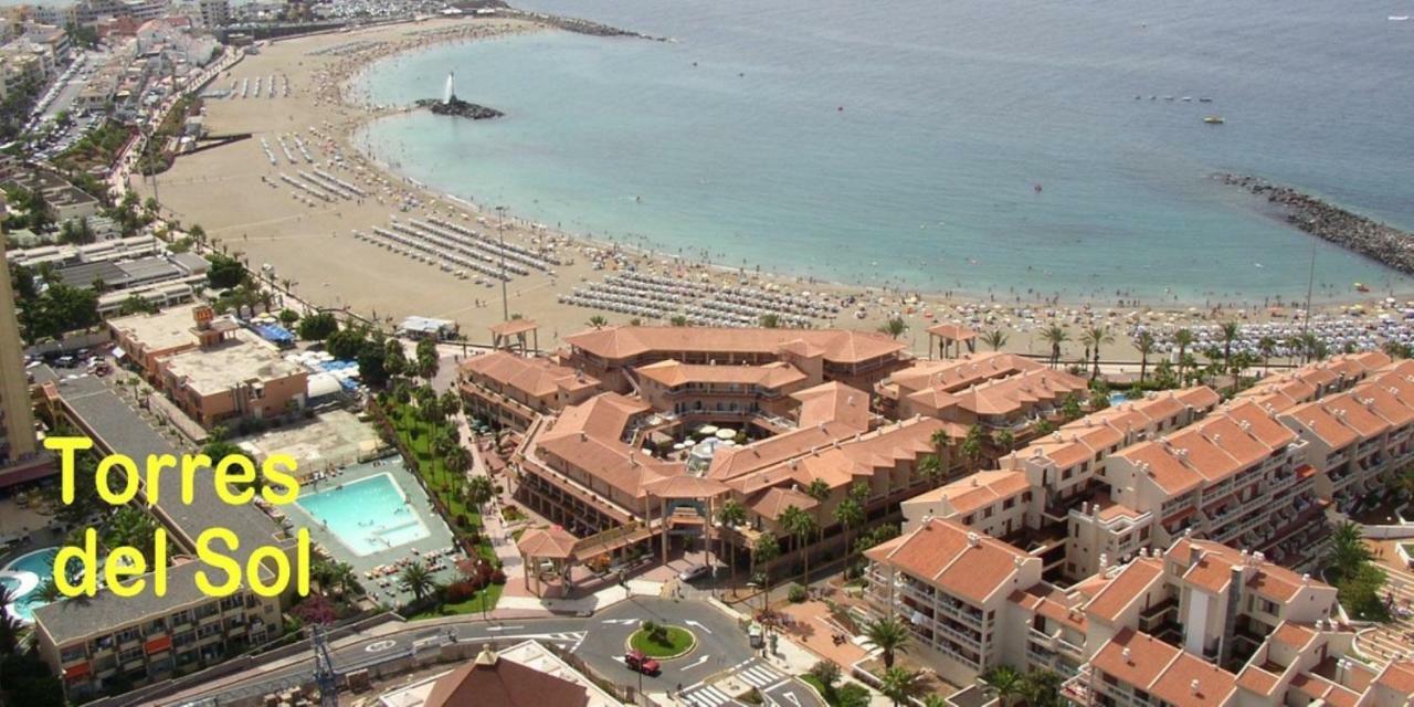 Playa De Las Americas Al Lado Playa Las Vistas Apartamentos Torres Del Sol Playa de las Américas Dış mekan fotoğraf